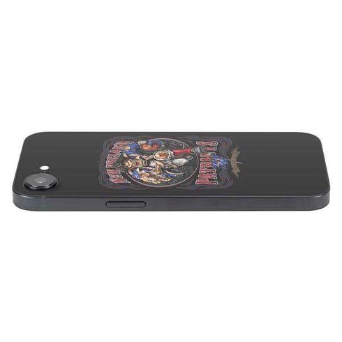 Liquid Blue NFL New England Patriots Running Back iPhone 16e Skin