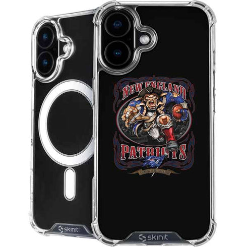 Liquid Blue NFL New England Patriots Running Back iPhone 17 MagSafe Case