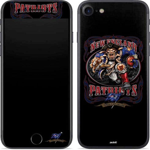 Liquid Blue NFL New England Patriots Running Back iPhone 8 Skin