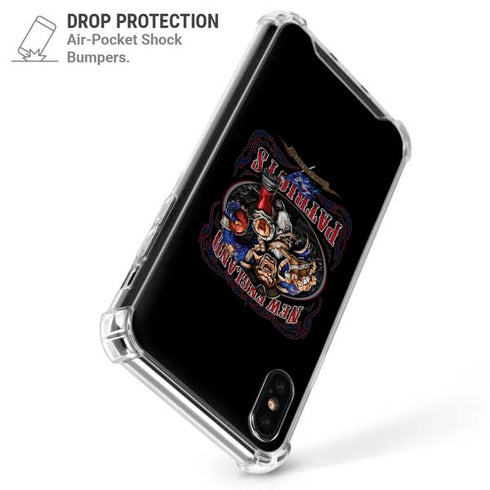 Liquid Blue NFL New England Patriots Running Back iPhone X/XS Clear Case