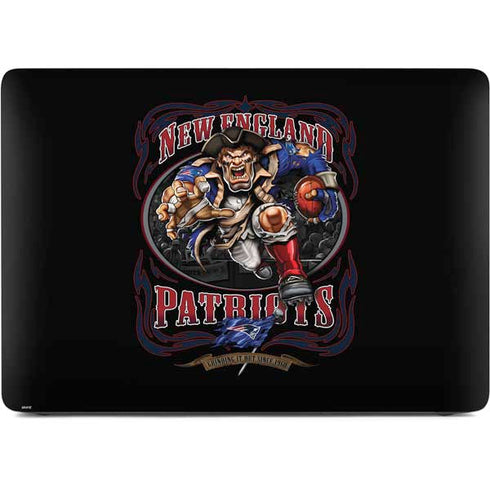 Liquid Blue NFL New England Patriots Running Back Apple MacBook Air Skin