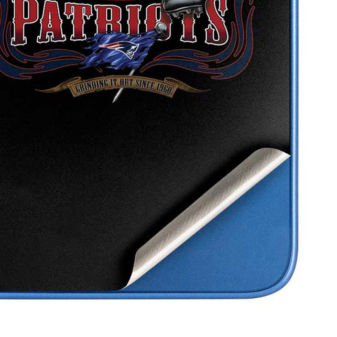 Liquid Blue NFL New England Patriots Running Back Moto G Play 4G (2024) Skin