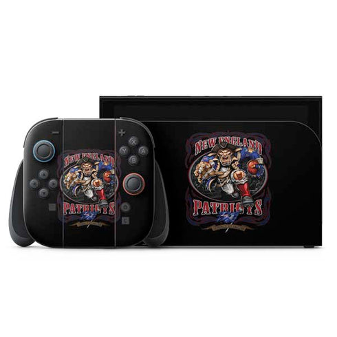 Liquid Blue NFL New England Patriots Running Back Nintendo Skins
