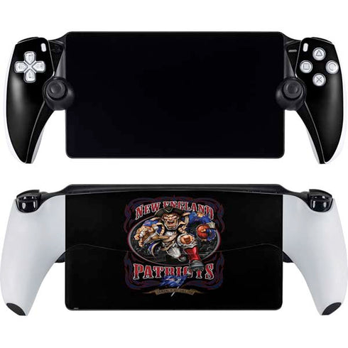 Liquid Blue NFL New England Patriots Running Back PlayStation Portal Remote Player Skin