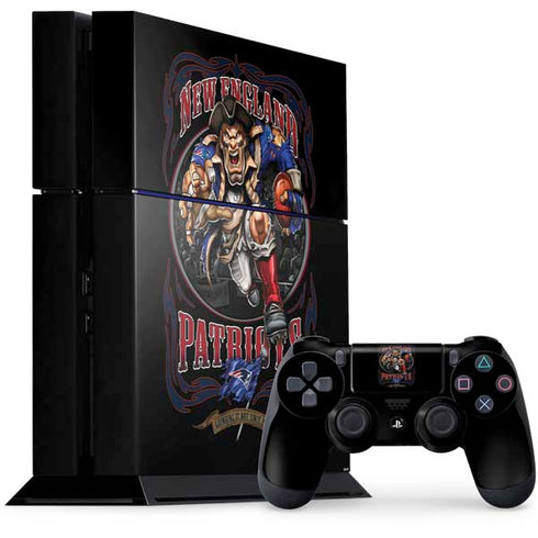 Liquid Blue NFL New England Patriots Running Back PlayStation PS4 Skins
