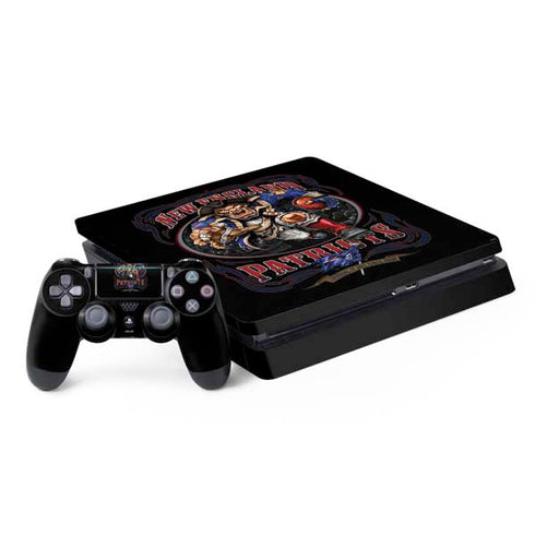 Liquid Blue NFL New England Patriots Running Back PlayStation PS4 Skins