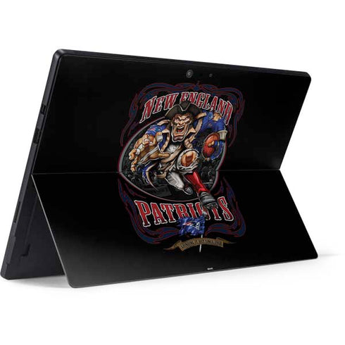 Liquid Blue NFL New England Patriots Running Back Surface Pro 7 Skin