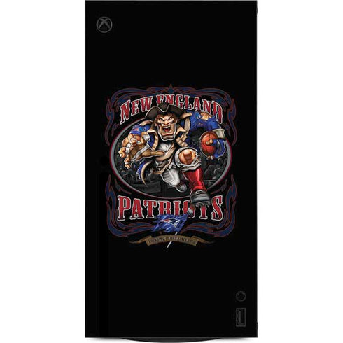 Liquid Blue NFL New England Patriots Running Back XBox Series X Digital Edition Console Skin