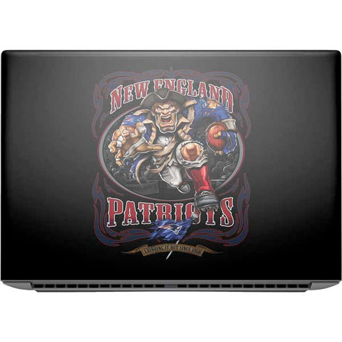 Liquid Blue NFL New England Patriots Running Back HP ZBook Fury 16 G10 Skin