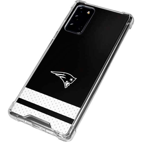 NFL New England Patriots Shutout Galaxy Note20 5G Clear Case