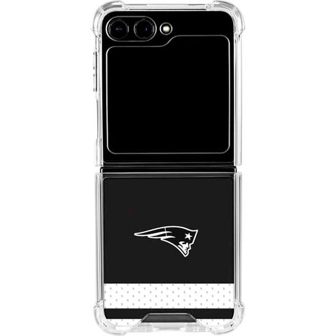NFL New England Patriots Shutout Galaxy Z Flip6 Clear Case