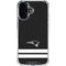 NFL New England Patriots Shutout iPhone 16 Clear Case