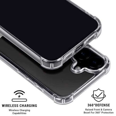 NFL New England Patriots Shutout iPhone 16 Plus Clear Case