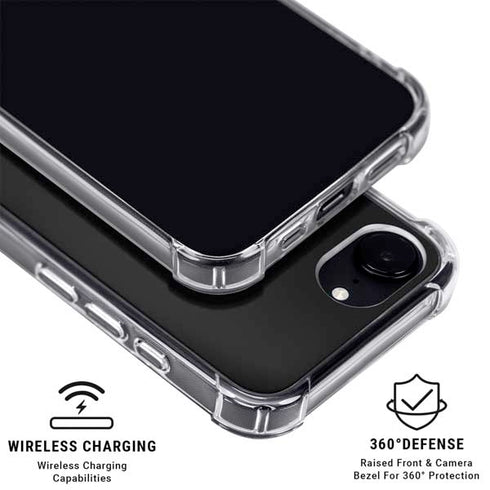 NFL New England Patriots Shutout iPhone 16e Clear Case