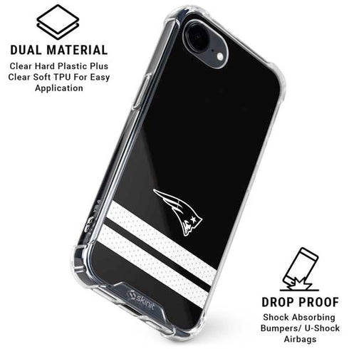 NFL New England Patriots Shutout iPhone 16e Clear Case
