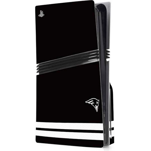 NFL New England Patriots Shutout PS5 Pro Disk Console Skin