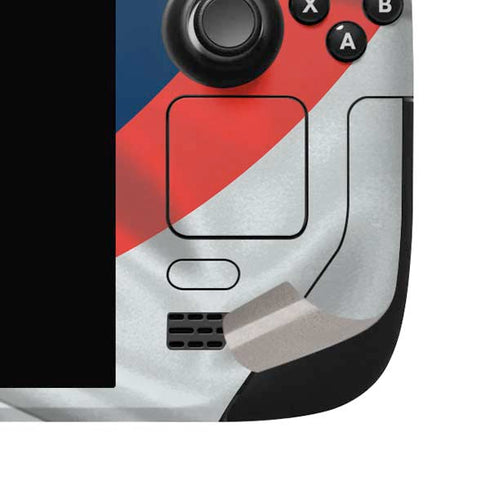 NFL New England Patriots Steam Deck Handheld Gaming Computer OLED Skin