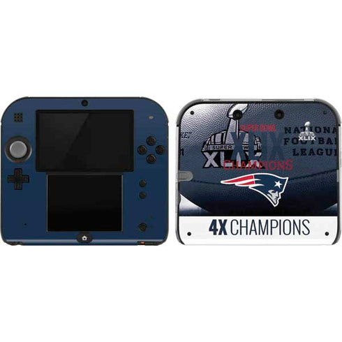 NFL New England Patriots Super Bowl Champs Nintendo Skins