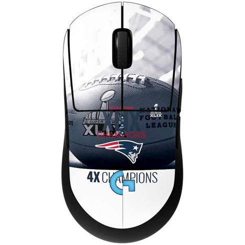 NFL New England Patriots Super Bowl Champs G Pro Wireless Gaming Mouse Skin