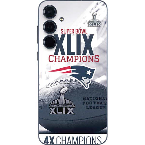 NFL New England Patriots Super Bowl Champs Galaxy A35 5G Skin