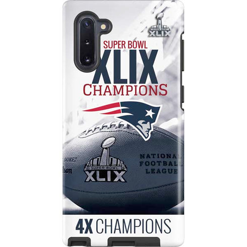 NFL New England Patriots Super Bowl Champs Galaxy Cases