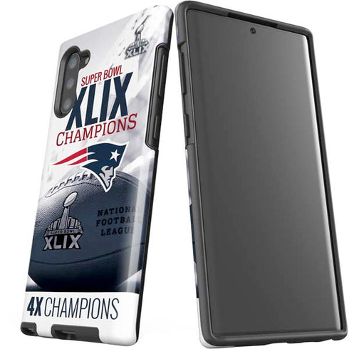 NFL New England Patriots Super Bowl Champs Galaxy Note 10 Pro Case