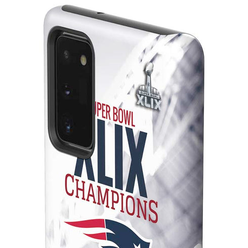 NFL New England Patriots Super Bowl Champs Galaxy Note20 5G Pro Case