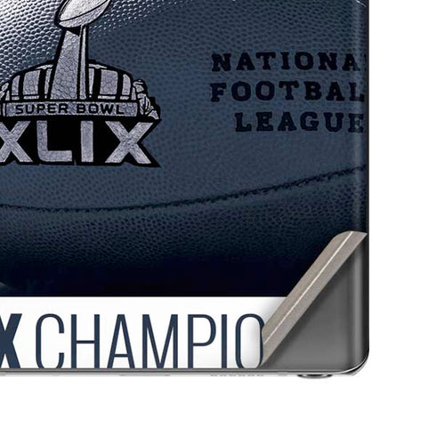 NFL New England Patriots Super Bowl Champs Galaxy Note20 5G Skin