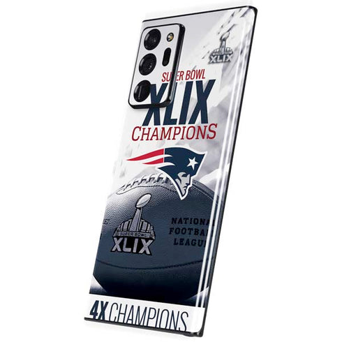 NFL New England Patriots Super Bowl Champs Galaxy Note20 Ultra 5G Skin