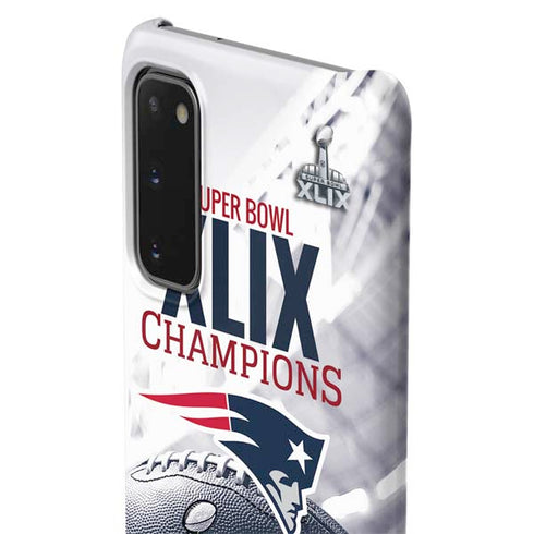 NFL New England Patriots Super Bowl Champs Galaxy S20 Lite Case
