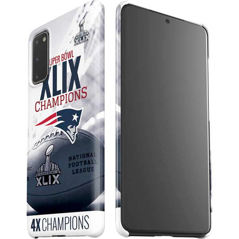 NFL New England Patriots Super Bowl Champs Galaxy S20 Lite Case