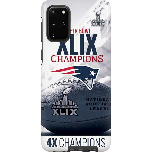 NFL New England Patriots Super Bowl Champs Galaxy S20 Plus Pro Case