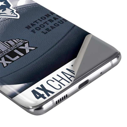 NFL New England Patriots Super Bowl Champs Galaxy S20 Plus Skin
