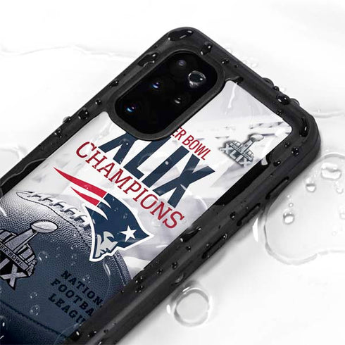 NFL New England Patriots Super Bowl Champs Galaxy S20 Plus Waterproof Case