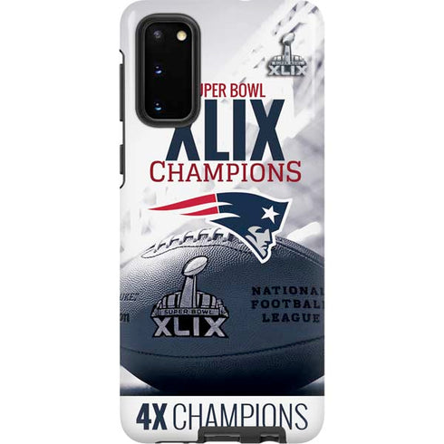 NFL New England Patriots Super Bowl Champs Galaxy S20 Pro Case