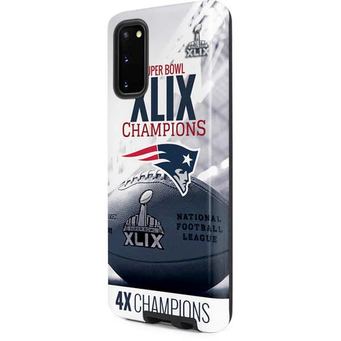 NFL New England Patriots Super Bowl Champs Galaxy S20 Pro Case