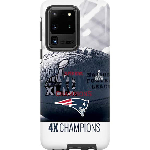 NFL New England Patriots Super Bowl Champs Galaxy S20 Ultra 5G Pro Case