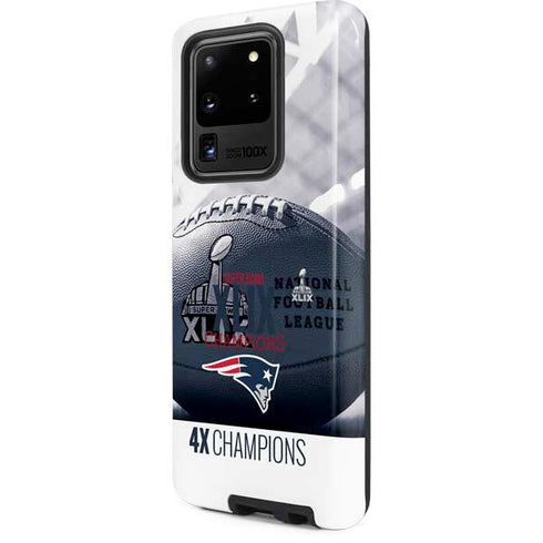NFL New England Patriots Super Bowl Champs Galaxy S20 Ultra 5G Pro Case