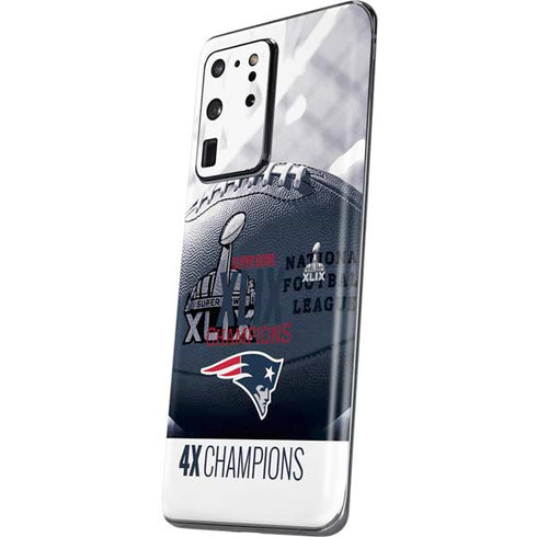 NFL New England Patriots Super Bowl Champs Galaxy S20 Ultra 5G Skin