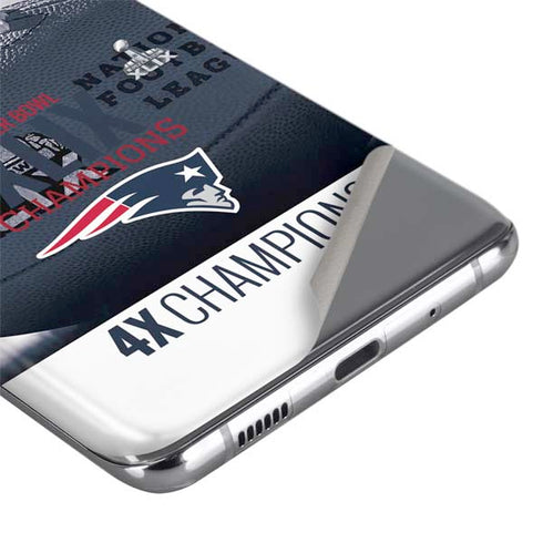 NFL New England Patriots Super Bowl Champs Galaxy S20 Ultra 5G Skin