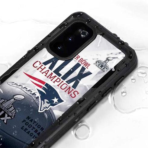NFL New England Patriots Super Bowl Champs Galaxy S20 Waterproof Case