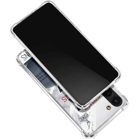 NFL New England Patriots Super Bowl Champs Galaxy S24 FE Clear Case