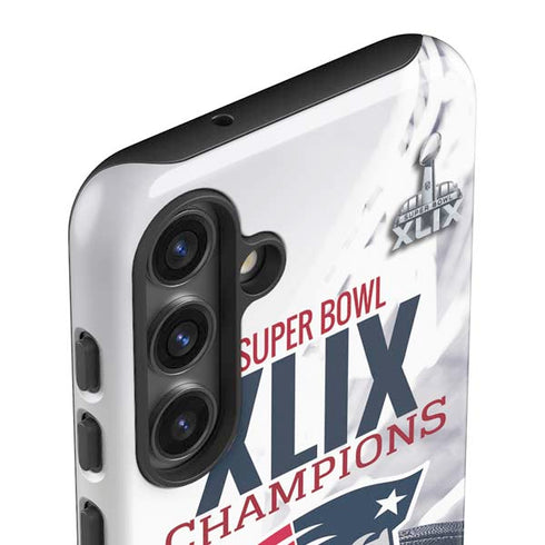 NFL New England Patriots Super Bowl Champs Galaxy S25 Plus Impact Case