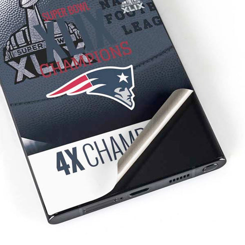 NFL New England Patriots Super Bowl Champs Galaxy S24 Ultra Skin