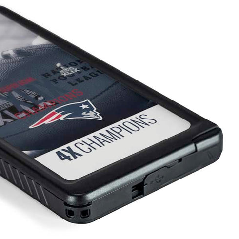 NFL New England Patriots Super Bowl Champs Galaxy S24 Ultra Waterproof Case