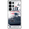 NFL New England Patriots Super Bowl Champs Galaxy S25 Ultra Clear Case