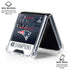 NFL New England Patriots Super Bowl Champs Galaxy Z Flip6 Clear Case