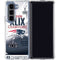 NFL New England Patriots Super Bowl Champs Galaxy Z Fold5 5G Clear Case