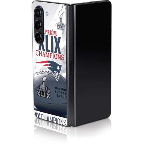 NFL New England Patriots Super Bowl Champs Galaxy Z Fold5 5G Skin