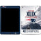 NFL New England Patriots Super Bowl Champs iPad Skins